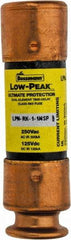 Cooper Bussmann - 125 VDC, 250 VAC, 1.25 Amp, Time Delay General Purpose Fuse - Fuse Holder Mount, 50.8mm OAL, 100 at DC, 300 at AC (RMS) kA Rating, 9/16" Diam - All Tool & Supply