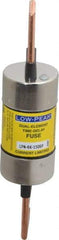 Cooper Bussmann - 250 VAC/VDC, 150 Amp, Time Delay General Purpose Fuse - Bolt-on Mount, 7-1/8" OAL, 100 at DC, 300 at AC (RMS) kA Rating, 1-9/16" Diam - All Tool & Supply