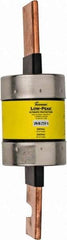 Cooper Bussmann - 250 VAC/VDC, 225 Amp, Time Delay General Purpose Fuse - Bolt-on Mount, 8-5/8" OAL, 100 at DC, 300 at AC (RMS) kA Rating, 2-1/16" Diam - All Tool & Supply