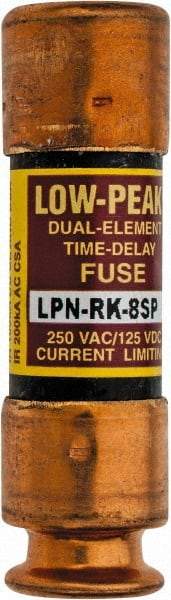 Cooper Bussmann - 125 VDC, 250 VAC, 4.5 Amp, Time Delay General Purpose Fuse - Fuse Holder Mount, 50.8mm OAL, 100 at DC, 300 at AC (RMS) kA Rating, 9/16" Diam - All Tool & Supply