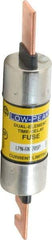 Cooper Bussmann - 250 VAC/VDC, 70 Amp, Time Delay General Purpose Fuse - Bolt-on Mount, 5-7/8" OAL, 100 at DC, 300 at AC (RMS) kA Rating, 1-1/16" Diam - All Tool & Supply