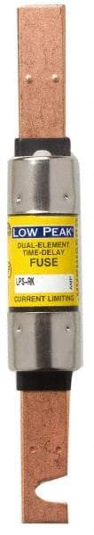 Cooper Bussmann - 300 VDC, 600 VAC, 500 Amp, Time Delay General Purpose Fuse - Bolt-on Mount, 13-3/8" OAL, 100 at DC, 300 at AC (RMS) kA Rating, 3-1/8" Diam - All Tool & Supply