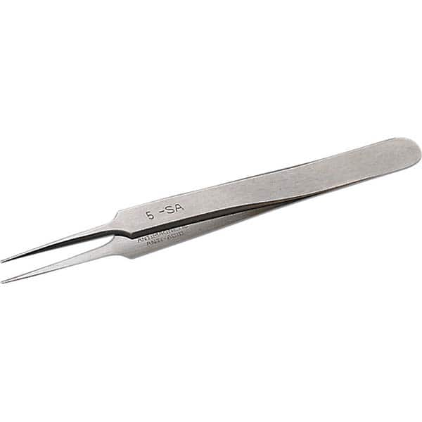 Erem - Tweezers Type: Fine Point Pattern: Staight - All Tool & Supply