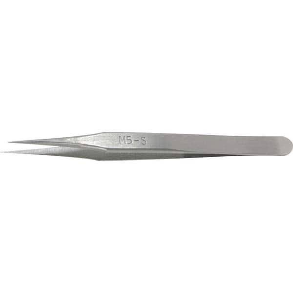 Erem - Tweezers Type: Fine Point Pattern: Staight - All Tool & Supply