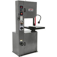 Jet - 20 Inch Throat Capacity, Variable Speed Pulley Vertical Bandsaw - 390 to 3280 (High), 65 to 555 (Low) SFPM, 2 HP, Three Phase - All Tool & Supply