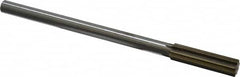 Interstate - 0.539" High Speed Steel Chucking Reamer - All Tool & Supply