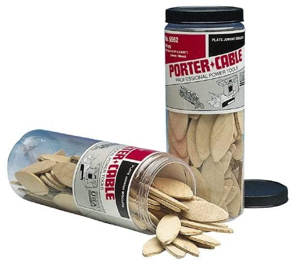 Porter-Cable - Size 10 Biscuits - 150 Pieces, Tube - All Tool & Supply