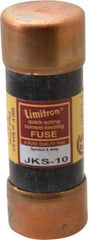 Cooper Bussmann - 600 VAC, 10 Amp, Fast-Acting General Purpose Fuse - Fuse Holder Mount, 2-1/4" OAL, 200 (RMS) kA Rating, 13/16" Diam - All Tool & Supply