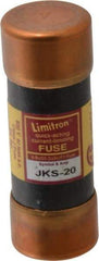 Cooper Bussmann - 600 VAC, 20 Amp, Fast-Acting General Purpose Fuse - Fuse Holder Mount, 2-1/4" OAL, 200 (RMS) kA Rating, 13/16" Diam - All Tool & Supply