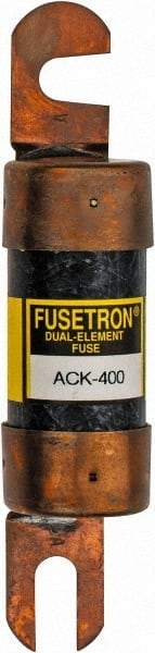 Cooper Bussmann - 400 Amp Time Delay Fast-Acting Forklift & Truck Fuse - 80VAC, 80VDC, 4.71" Long x 1" Wide, Bussman ACK-400, Ferraz Shawmut ACK400 - All Tool & Supply