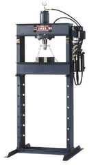 Dake - 25 Ton Hydraulic Shop Press - 10 Inch Stroke, 1 HP, Single Phase - All Tool & Supply