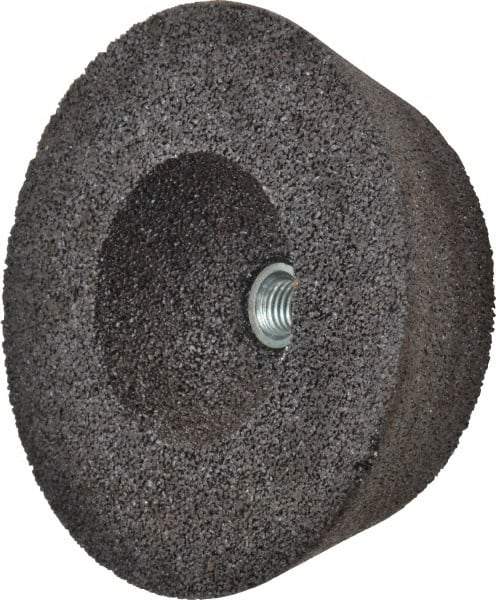 Norton - 6" Diam, 2" Overall Thickness, 16 Grit, Type 11 Tool & Cutter Grinding Wheel - Very Coarse Grade, Silicon Carbide, P Hardness, 6,000 RPM - All Tool & Supply