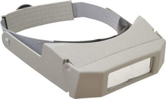 General - 2.25x Magnification, Rectangular Magnifier - Headband Mount, 8 Inch Focal Distance - All Tool & Supply