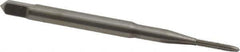 Made in USA - #0-80 UNF 2B 2 Flute Bright Finish Solid Carbide Straight Flute Standard Hand Tap - Plug, Right Hand Thread, 1-5/8" OAL, 5/16" Thread Length, H2 Limit, Oversize - All Tool & Supply