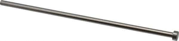 Gibraltar - 15/64" Pin Diam, 13/32" Head Diam x 3/16" Head Height, 8" OAL, Straight Ejector Pin - Steel, 7-13/16" Pin Length - All Tool & Supply