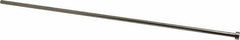 Gibraltar - 15/64" Pin Diam, 13/32" Head Diam x 3/16" Head Height, 14" OAL, Straight Ejector Pin - Steel, 13-13/16" Pin Length - All Tool & Supply