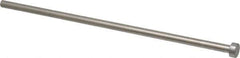 Gibraltar - 1/4" Pin Diam, 7/16" Head Diam x 3/16" Head Height, 8" OAL, Straight Ejector Pin - Steel, 7-13/16" Pin Length - All Tool & Supply