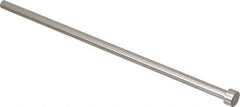 Gibraltar - 17/64" Pin Diam, 7/16" Head Diam x 1/4" Head Height, 8" OAL, Straight Ejector Pin - Steel, 7-3/4" Pin Length - All Tool & Supply