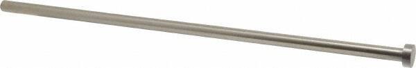 Gibraltar - 13/32" Pin Diam, 11/16" Head Diam x 1/4" Head Height, 14" OAL, Straight Ejector Pin - Steel, 13-3/4" Pin Length - All Tool & Supply