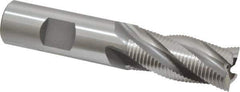 OSG - 3/4" Diam, Fine Pitch, 1-5/8" LOC, 4 Flute Cobalt Roughing Square End Mill - Uncoated, 3-7/8" OAL, 3/4" Shank Diam, Single End, 30° Helix - All Tool & Supply