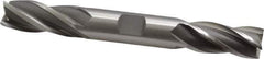 OSG - 5/8", 1-3/8" LOC, 5/8" Shank Diam, 5" OAL, 4 Flute, Cobalt Square End Mill - Double End, Uncoated, Spiral Flute, 30° Helix, Centercutting, Right Hand Cut, Right Hand Flute, Series 543 - All Tool & Supply