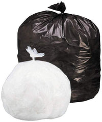 Ability One - 0.78 mil Thick, Heavy-Duty Trash Bags - Low-Density Polyethylene (LDPE), 33" Wide x 39" High, Clear - All Tool & Supply