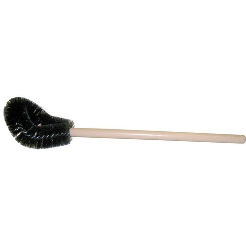 Toilet Bowl Brush, Black Nylon Fill, Plastic Handle - All Tool & Supply