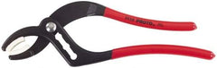 Proto - 9-1/2" OAL, 2-1/2" Max Capacity, 4 Position Tongue & Groove Pliers - Smooth Curved Jaws, Curved Head, Plastic Dipped Handles - All Tool & Supply