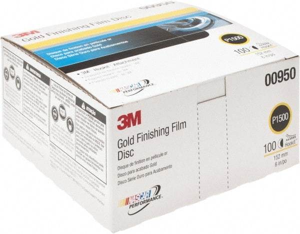 3M - Hook & Loop Disc - Ultra Fine Grade, Series 260L - All Tool & Supply