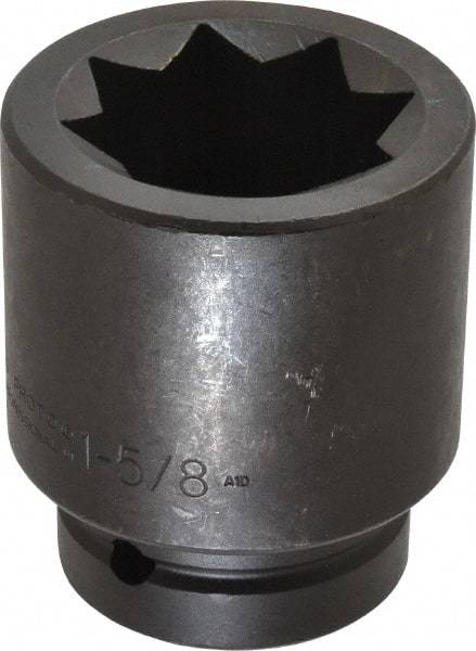 Proto - 1" Drive 1-5/8" Impact Socket - 8 Points, 3-1/2" OAL - All Tool & Supply