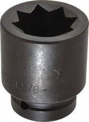 Proto - 1" Drive 1-5/8" Impact Socket - 8 Points, 3-1/2" OAL - All Tool & Supply