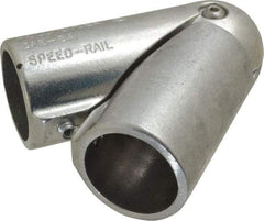 Hollaender - 1-1/2" Pipe, Adjustable Elbow Assembly, Aluminum Alloy Elbow Pipe Rail Fitting - Bright Finish - All Tool & Supply