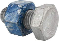 Value Collection - 3/4-10 Thread, 1-3/4" Length Under Head, Steel Hex Head Bolt - Hot Dipped Galvanized Coated, UNC Thread, ASTM A325 - All Tool & Supply