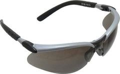 3M - Gray Lenses, Framed Welding Glasses - Anti-Fog, Scratch Resistant, Black/Silver Polycarbonate Frame, Adjustable Temples, Size Universal - All Tool & Supply