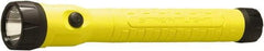 Streamlight - White LED Bulb, 130 Lumens, Industrial/Tactical Flashlight - Yellow Plastic Body, 1 4.8 V\xB6Sub-C Battery Included - All Tool & Supply