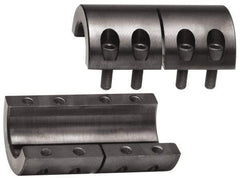 Climax Metal Products - 1" Inside x 1-3/4" Outside Diam, Two Piece Rigid Coupling without Keyway - 3" Long - All Tool & Supply