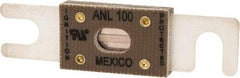 Cooper Bussmann - 100 Amp Non-Time Delay Fast-Acting Forklift & Truck Fuse - 125VAC, 80VDC, 3.18" Long x 0.75" Wide, Littelfuse CNL100, Bussman ANL-100, Ferraz Shawmut CNL100 - All Tool & Supply