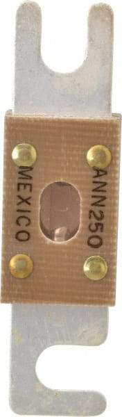 Cooper Bussmann - 250 Amp Non-Time Delay Fast-Acting Forklift & Truck Fuse - 125VAC, 80VDC, 3.18" Long x 0.75" Wide, Littelfuse CNN250, Bussman ANN-250, Ferraz Shawmut CNN250 - All Tool & Supply