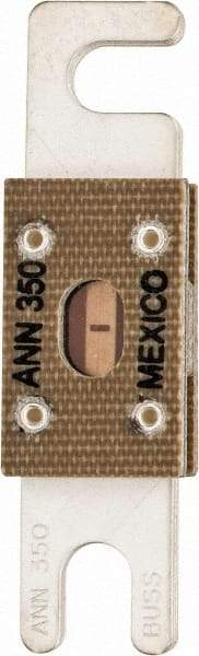 Cooper Bussmann - 350 Amp Non-Time Delay Fast-Acting Forklift & Truck Fuse - 125VAC, 80VDC, 3.18" Long x 0.75" Wide, Littelfuse CNN350, Bussman ANN-350, Ferraz Shawmut CNN350 - All Tool & Supply