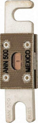 Cooper Bussmann - 500 Amp Non-Time Delay Fast-Acting Forklift & Truck Fuse - 125VAC, 80VDC, 3.18" Long x 0.75" Wide, Littelfuse CNN500, Bussman ANN-500, Ferraz Shawmut CNN500 - All Tool & Supply