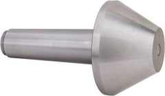 Riten - MT6 Taper Shank, 6-1/2" Head Diam Live Center - 4-5/16" Head Length, 3" Point Diam, 4-15/16" Point Len, 4,800 Lb Max Workpc, Bull Nose Point - All Tool & Supply