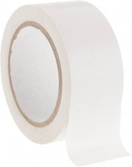 NMC - White Solid Color Vinyl Tape - 2" Wide x 108' Long x 0.002" Thick, General Traffic - All Tool & Supply