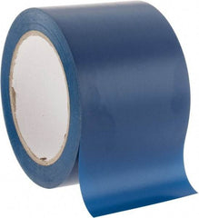 NMC - Blue Solid Color Vinyl Tape - 3" Wide x 108' Long x 0.002" Thick, General Traffic - All Tool & Supply