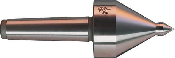 Riten - MT5 Taper Shank, 3-1/2" Head Diam 1,165 Lb Capacity Live Center - 3,500 Max RPM, 4-5/8" Head Length, 3/4" Point Diam, 1-1/8" Point Len, 1,165 Lb Max Workpc, 4-5/8" OAL, Pipe Nose Point - All Tool & Supply