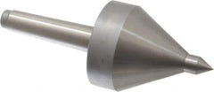 Riten - MT2 Taper Shank, 2-1/4" Head Diam 330 Lb Capacity Live Center - 5,000 Max RPM, 3-3/16" Head Length, 1/2" Point Diam, 3/4" Point Len, 330 Lb Max Workpc, 3-3/16" OAL, Pipe Nose Point - All Tool & Supply