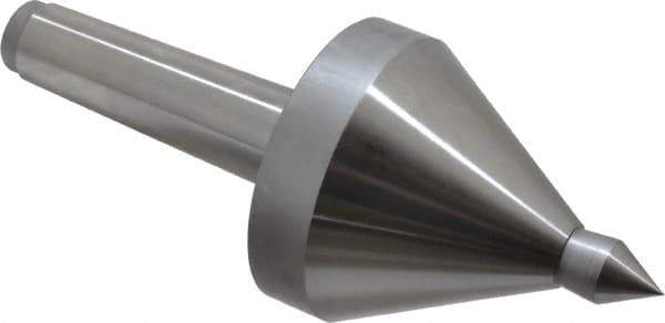 Riten - MT4 Taper Shank, 3-1/2" Head Diam 1,165 Lb Capacity Live Center - 3,500 Max RPM, 3-7/8" Head Length, 3/4" Point Diam, 1-1/8" Point Len, 1,165 Lb Max Workpc, 3-7/8" OAL, Pipe Nose Point - All Tool & Supply