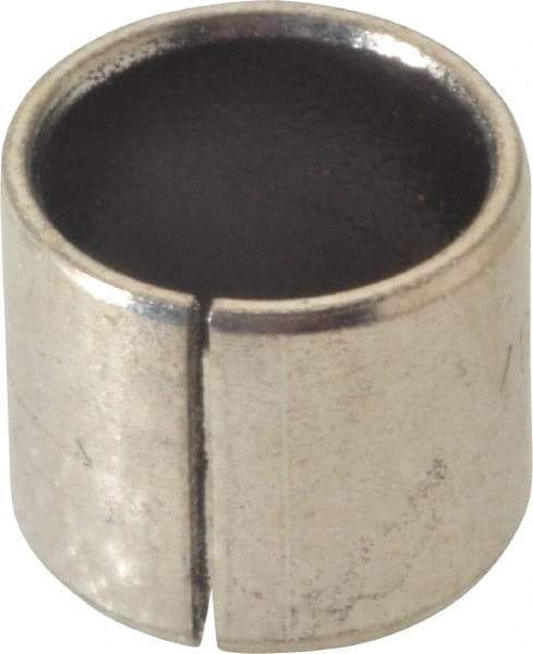 TriStar - 1/2" Inside x 19/32" Outside Diam, Steel/PTFE Sleeve Bearing - 1/2" OAL - All Tool & Supply