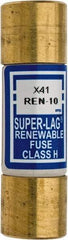 Cooper Bussmann - 250 VAC, 10 Amp, Time Delay Renewable Fuse - Fuse Holder Mount, 50.8mm OAL, 10 (RMS) kA Rating, 9/16" Diam - All Tool & Supply