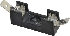 Cooper Bussmann - 1 Pole, 300 VAC/VDC, 30 Amp, Bolt-in Fuse Block - 1/4 Inch Diameter x 1-1/4 Inch Fuse Length, 2 Inch Long x 12.7mm Wide x 14.3mm High Block, 266°F - All Tool & Supply