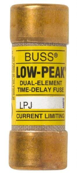 Cooper Bussmann - 300 VDC, 600 VAC, 2.25 Amp, Time Delay General Purpose Fuse - Fuse Holder Mount, 2-1/4" OAL, 100 at DC, 300 at AC (RMS) kA Rating, 13/16" Diam - All Tool & Supply